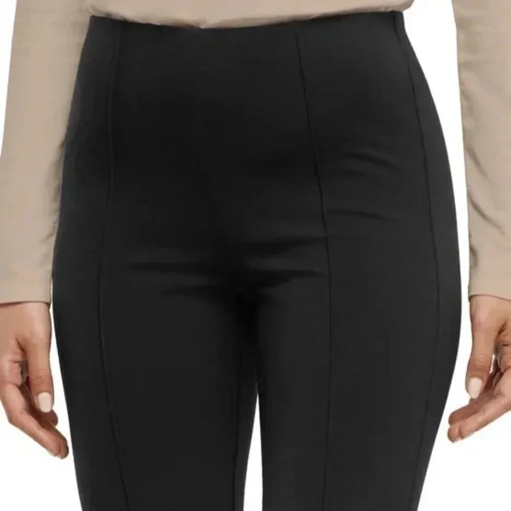 NEW Banana Republic Women's Size S Black Ponte Pant Slim Fit M0693
